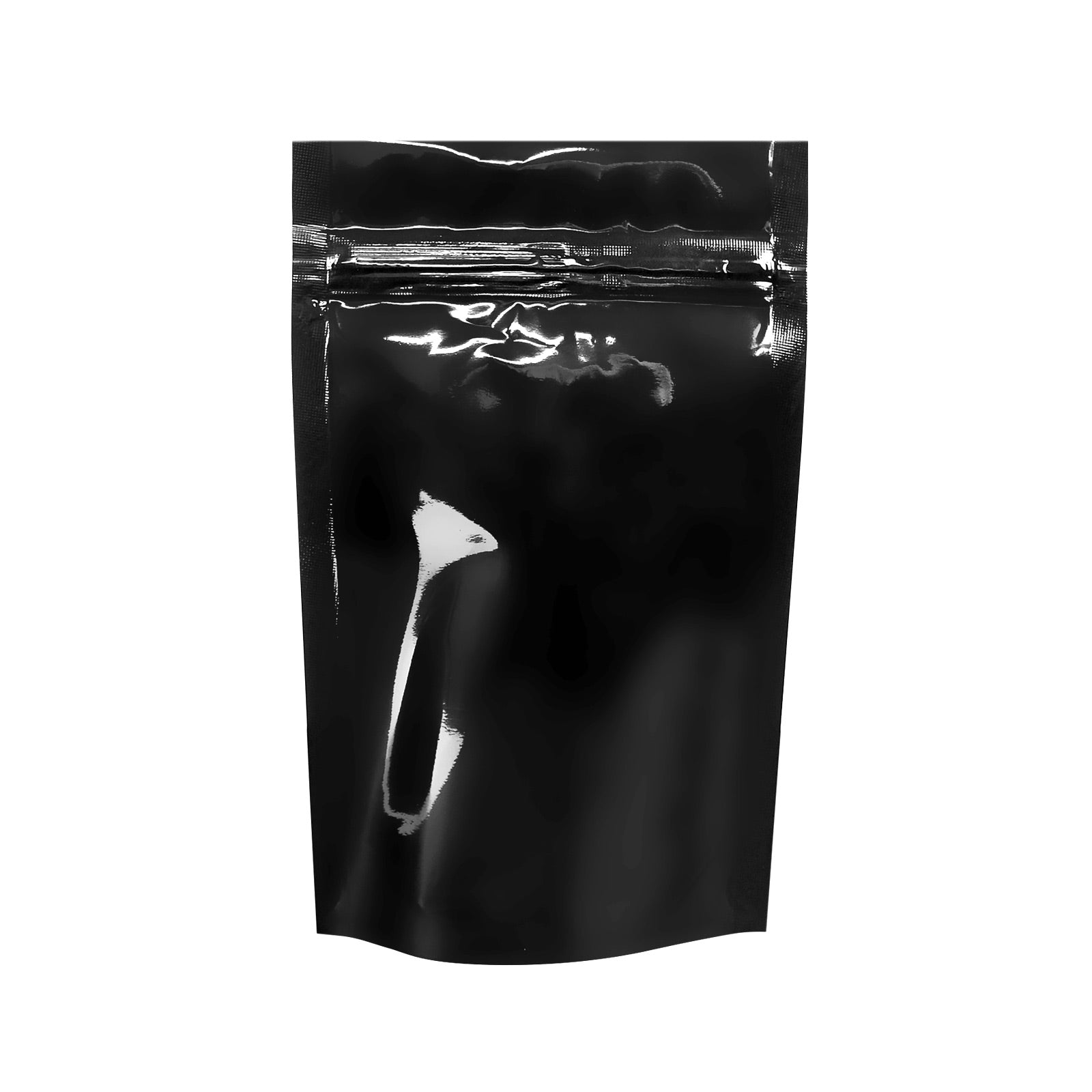 Mylar Bag Clear Black 1/2oz - 1,000 Count
