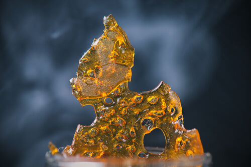 What is shatter, and how is it different from other concentrates?