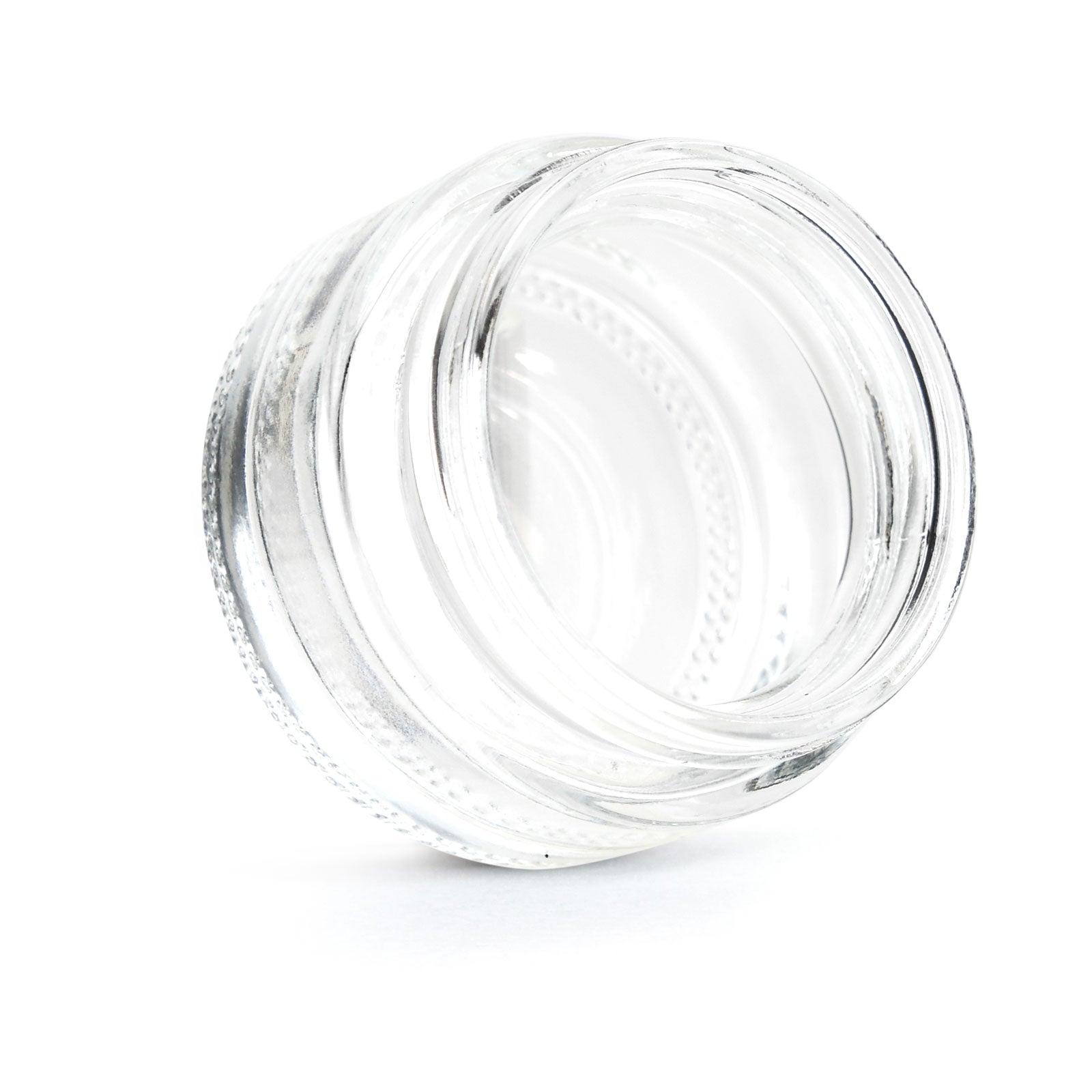 1oz Child Resistant Glass Jars With Black Caps - 1-2 Grams - 20 Count