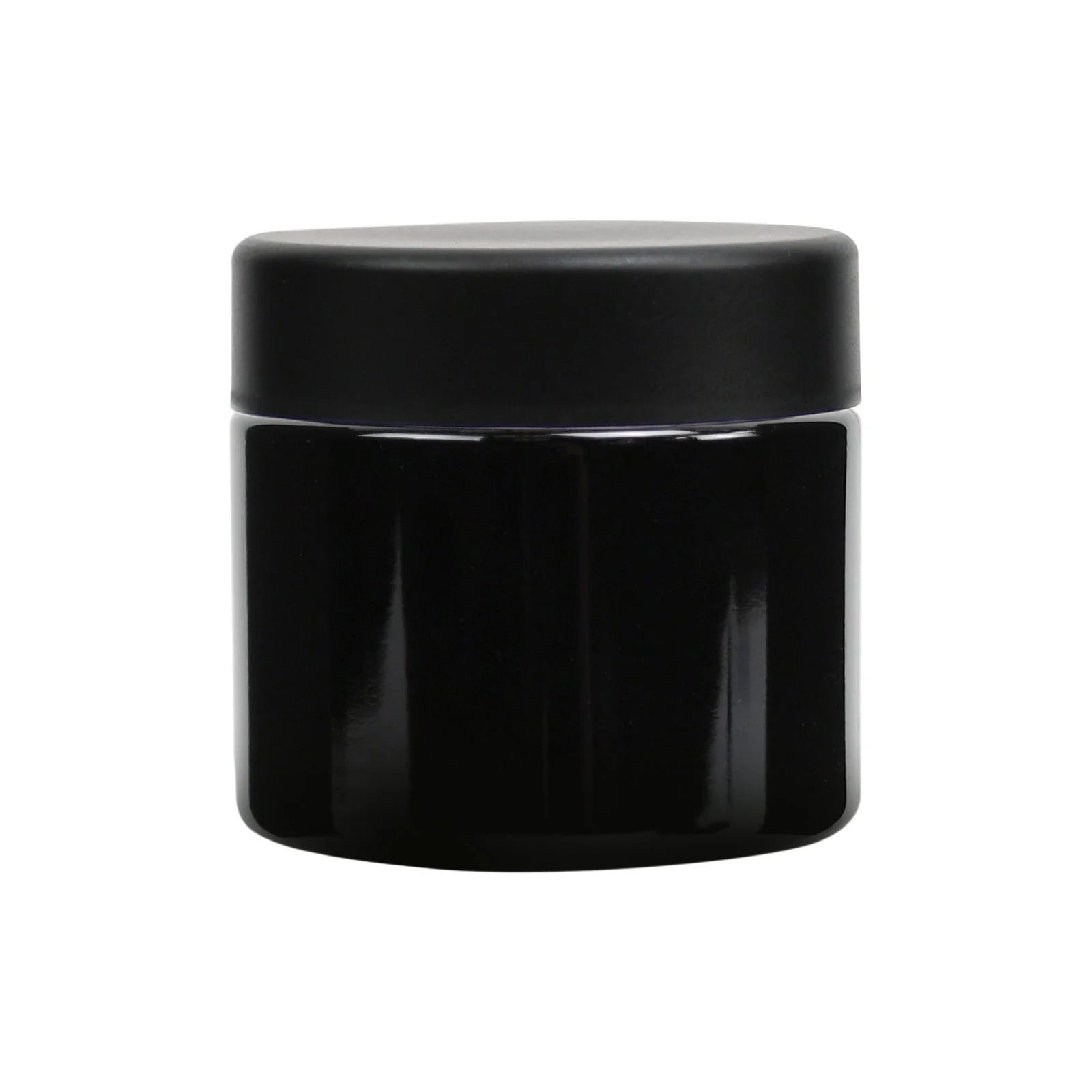 2oz Child Resistant Cap Black Jars - 3.5 Grams - 1 Count