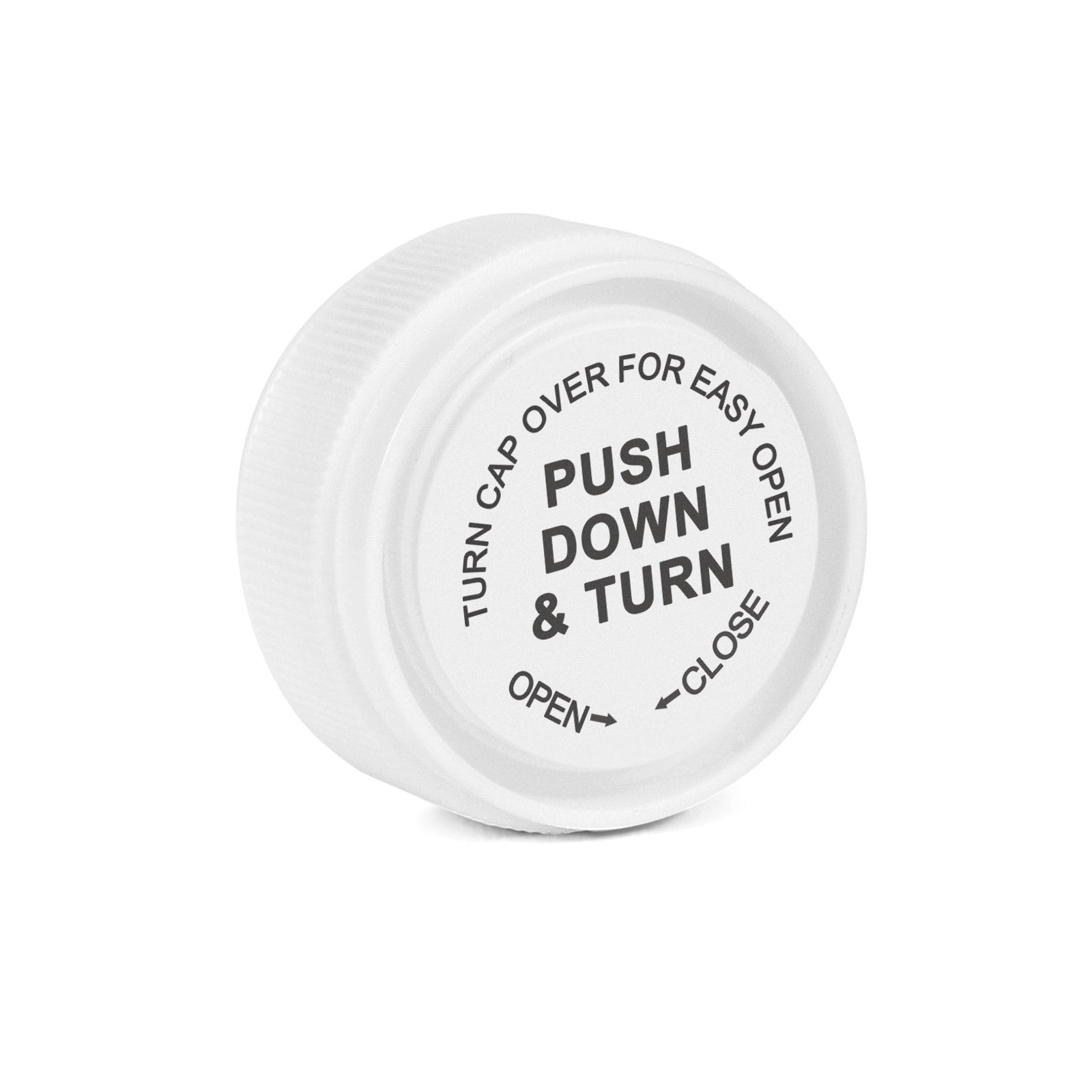 13 Dram Reversible Cap Opaque White - 1 Count