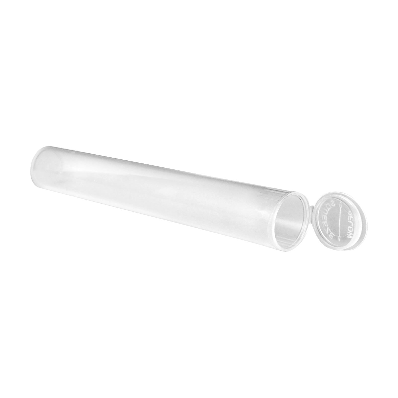120mm Rx Squeeze Tubes Translucent Clear - 500 Count