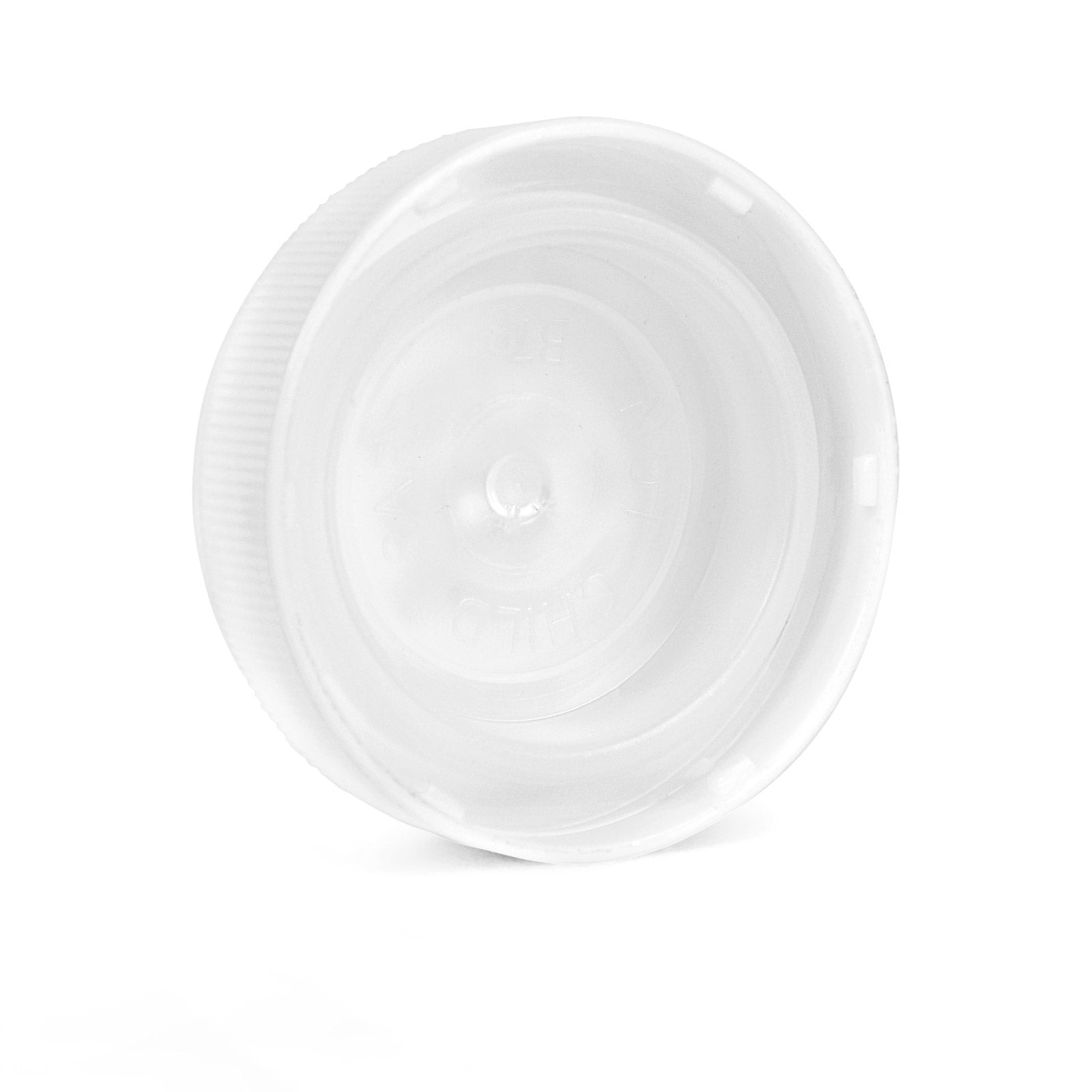 40 Dram Reversible Cap Opaque White - 150 Count