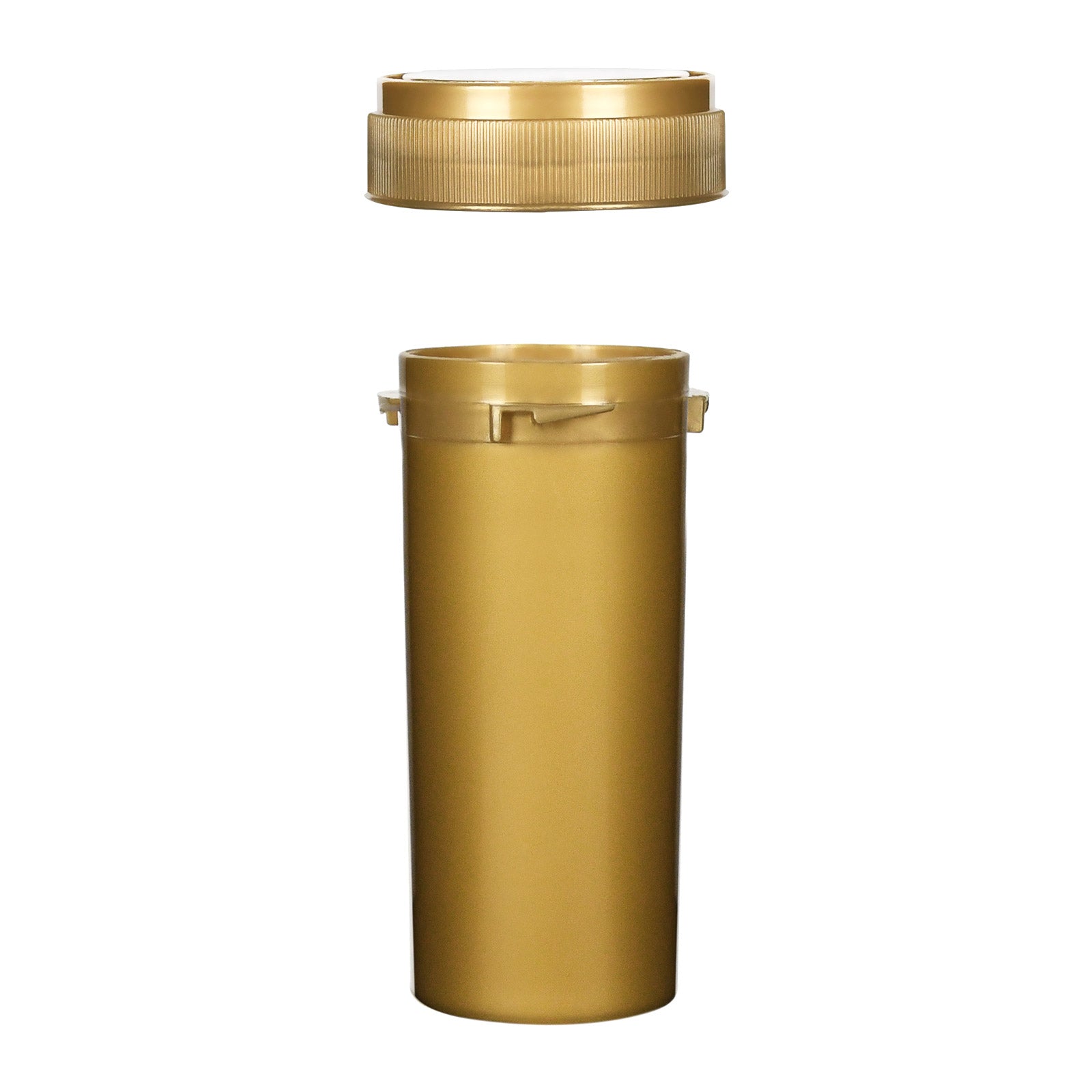 30 Dram Reversible Cap Opaque Gold - 190 Count
