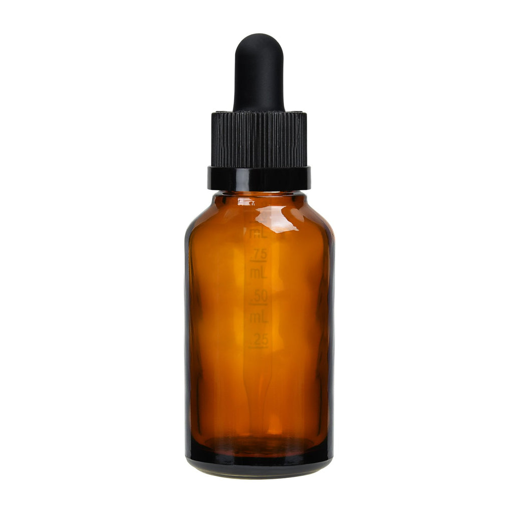 Amber Glass Dropper Bottles  30ml Brown Glass Bottles for E Juice