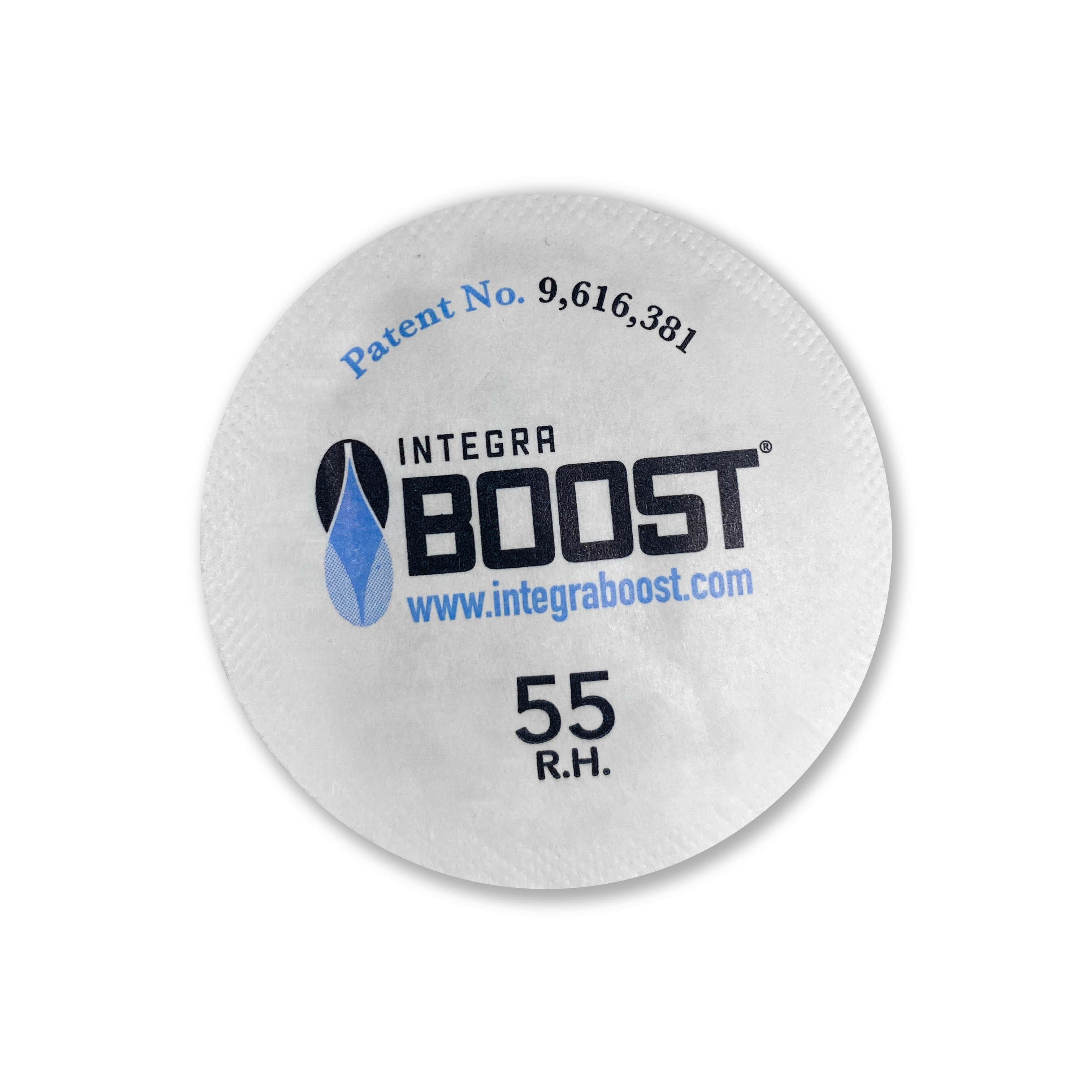 55% Round Integra Boost Humidity Control Packs -37mm Size - 3,500 Count