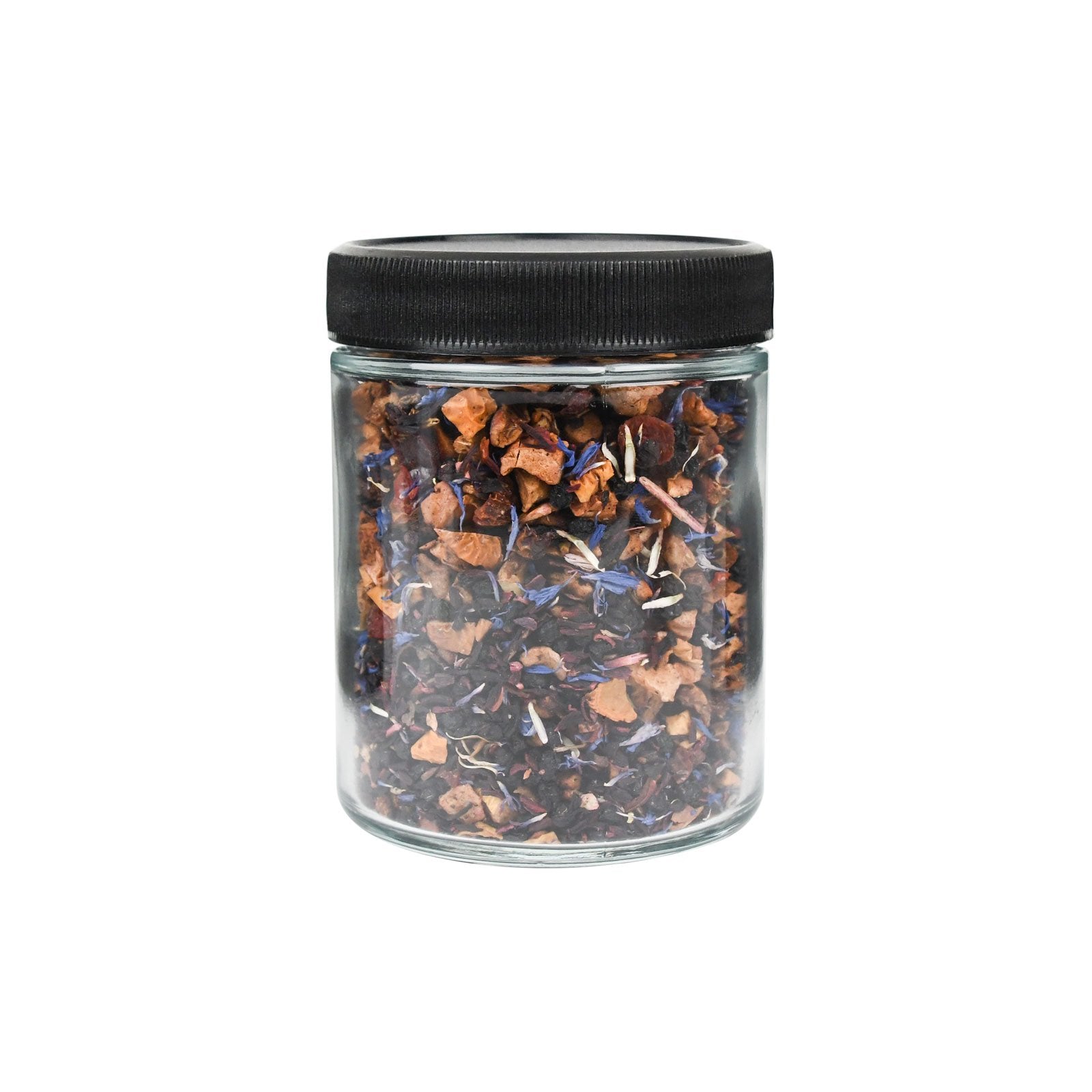 4oz Glass Jars With Black Caps - 7 Grams - 1 Count