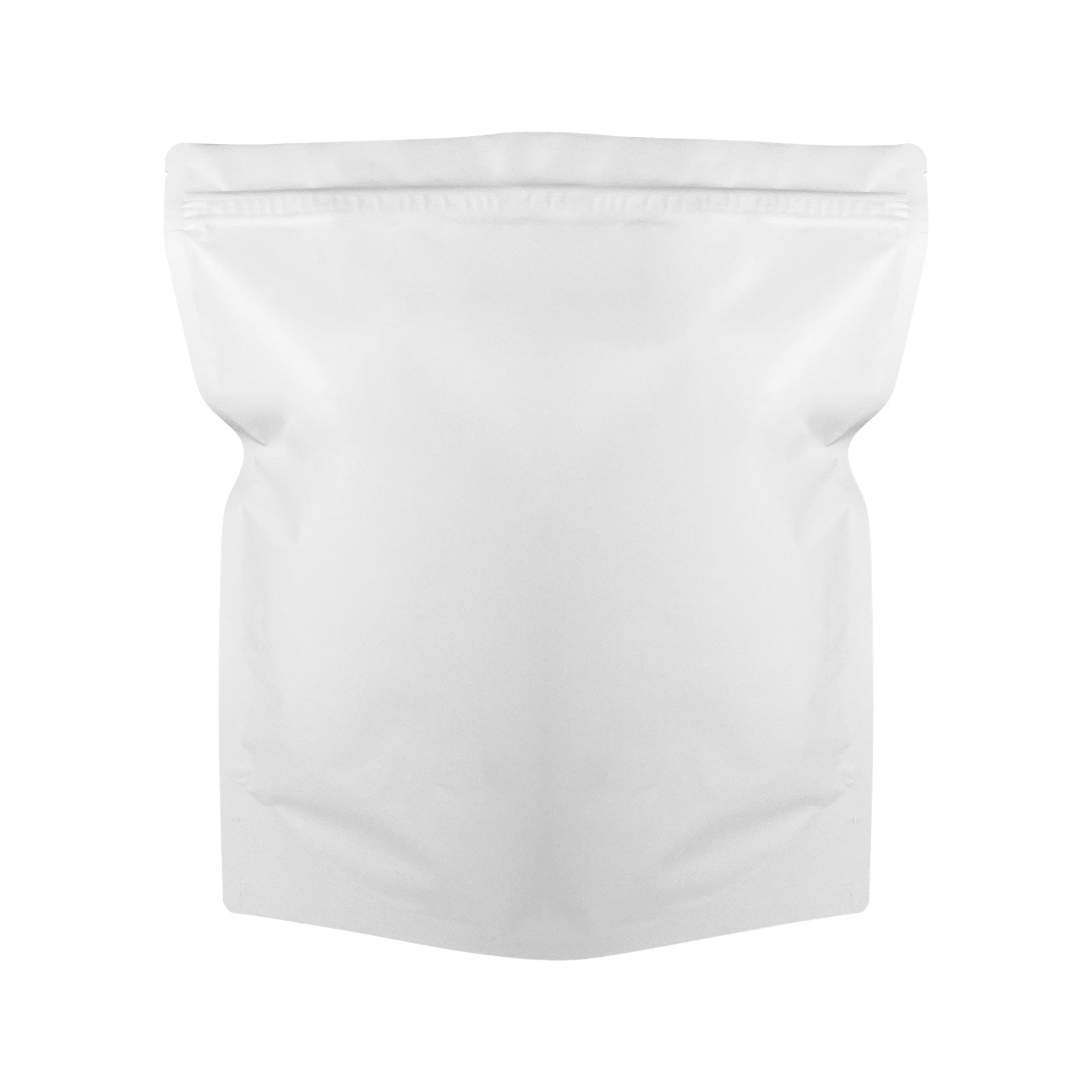 14.6"x16.4"+4" Extra Large Child Resistant 1-3 lbs Exit Bags All White - 20 Count