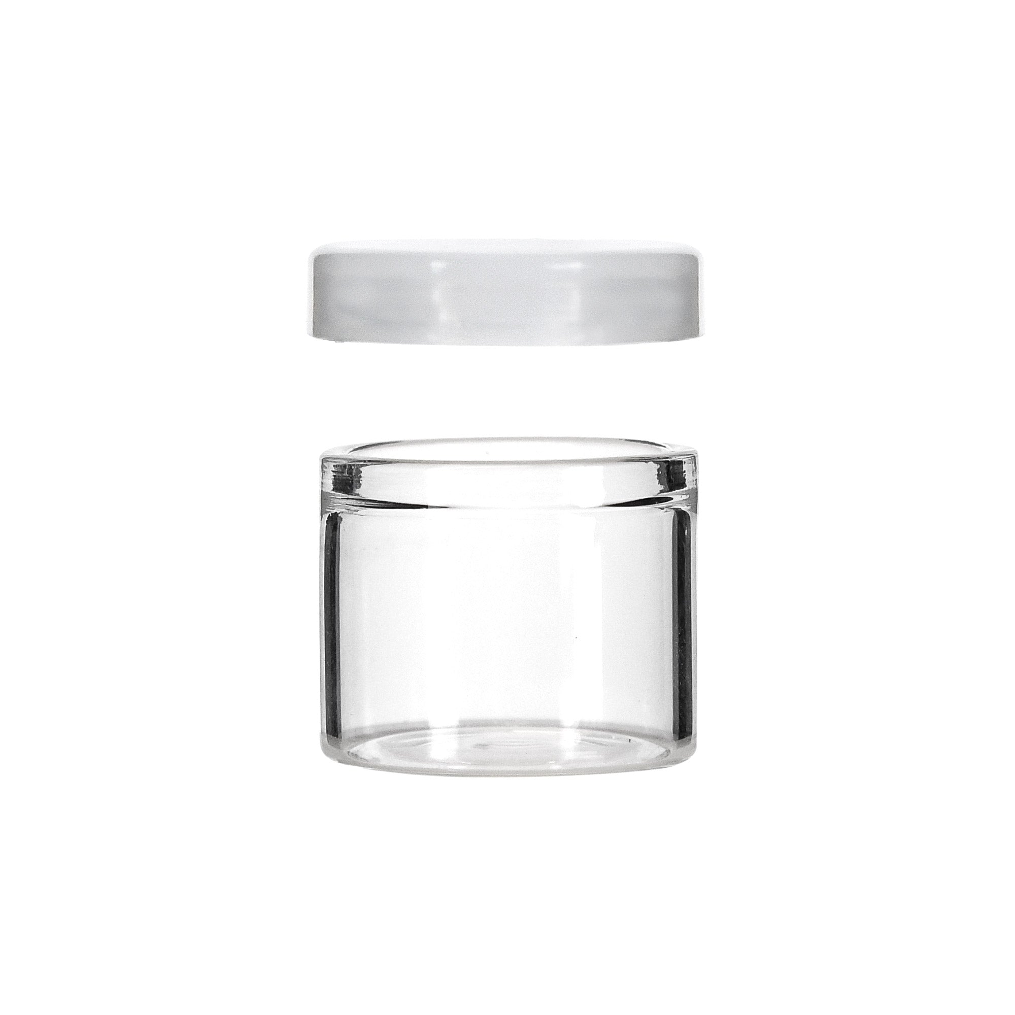 6ml Glass Wide Neck Concentrate Container With Silicone Cap - 1 Gram - 1 Count