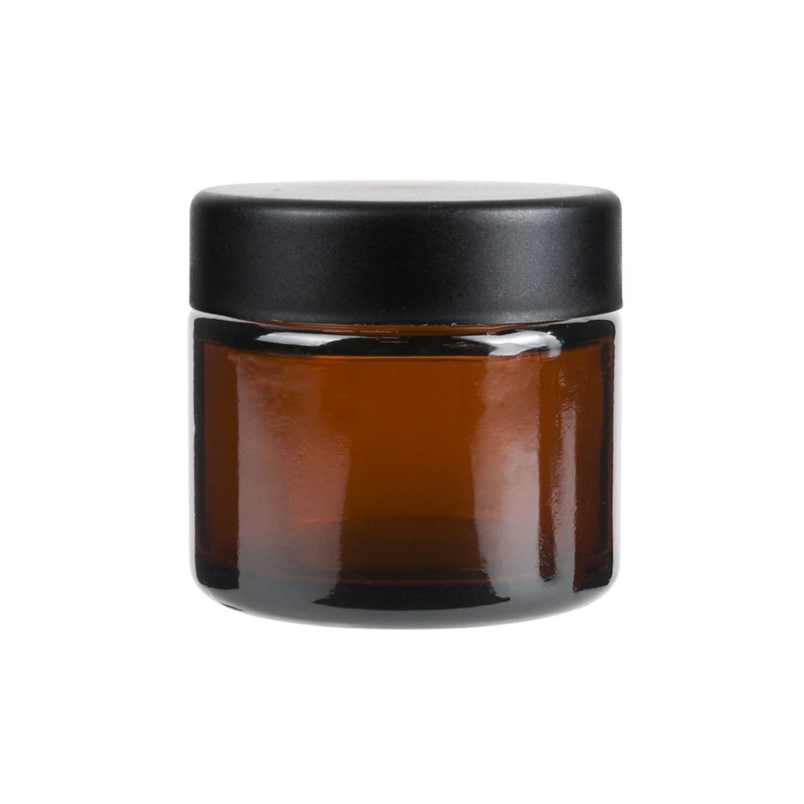 2oz Child Resistant Cap Amber Jars - 3.5 Grams - 1 Count