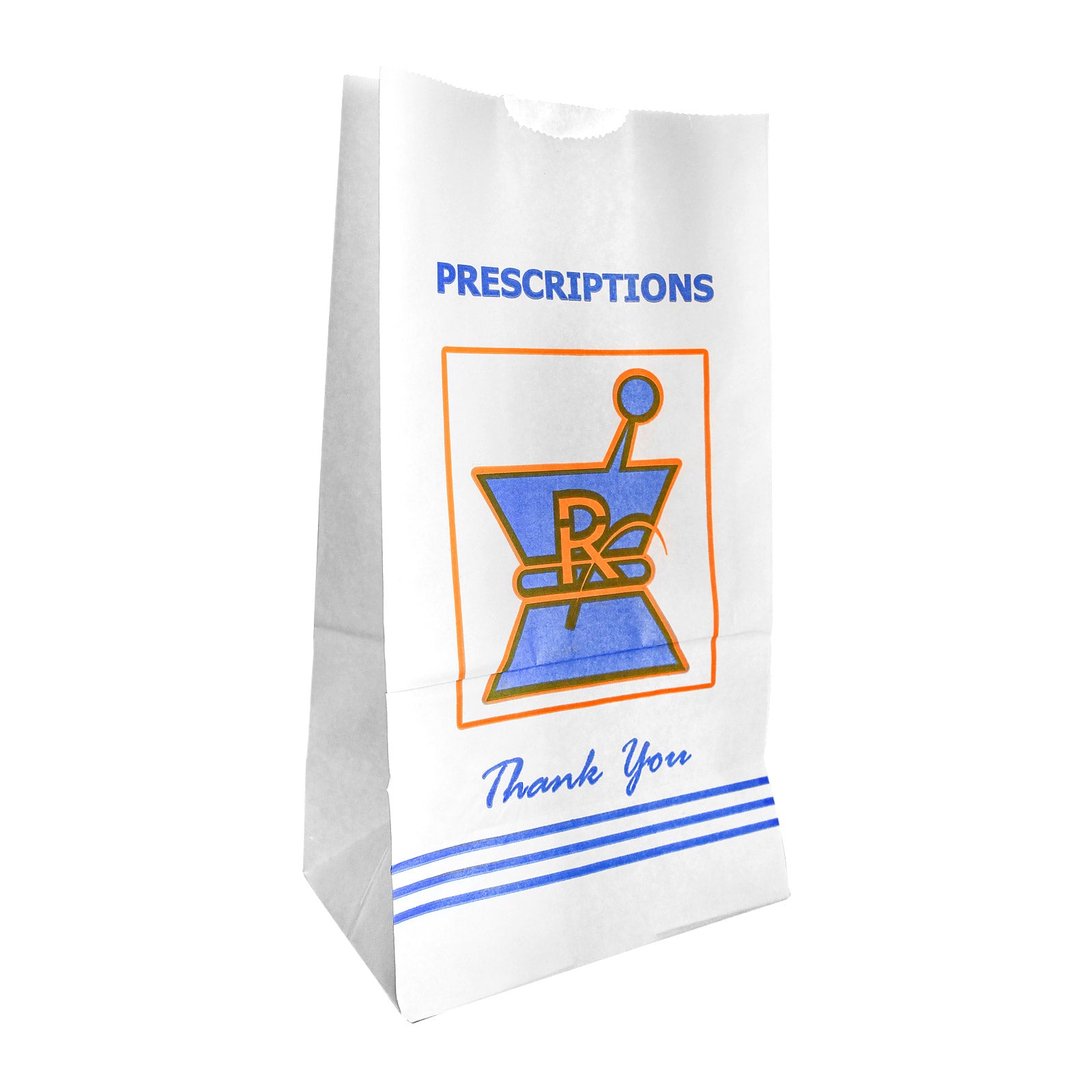 Pharmacy Prescription Kraft Bags Large 11" x 5.75" - 1,000 Count
