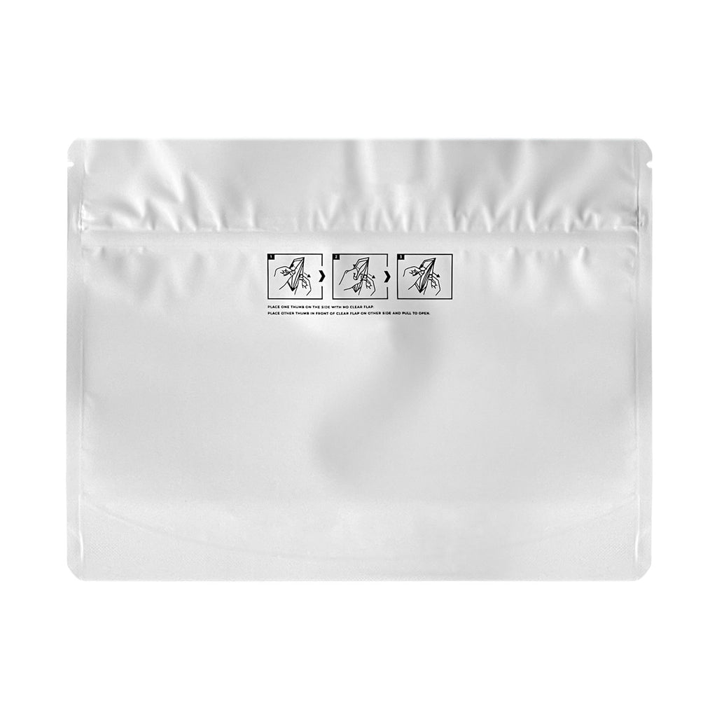 14.6x16.4+4 Extra Large Child Resistant 1-3 lbs Exit Bags All White –  Green Tech Packaging, Inc.